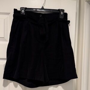 Simply Vera Vera Wang Black High Waist Shorts